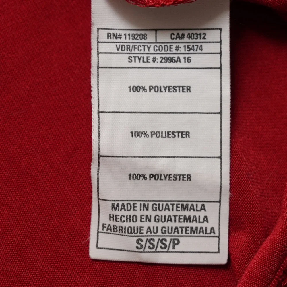 Adidas NC State Volleyball Men‎ Small Red Climalite Graphic T-Shirt NCAA